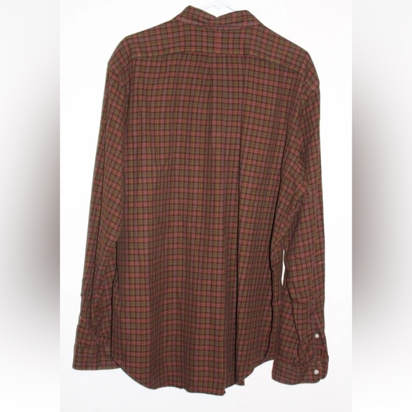 Men's Ralph Lauren Blue Label Plaid Classic Fit Shirt  Pony Size: XL Mutli Color - Picture 5 of 5